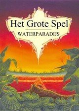 Roman met cartoonachtige taferelen