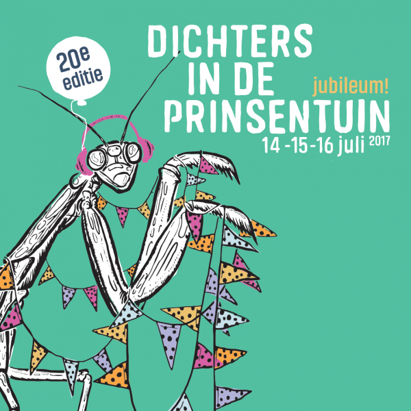 Dichters in de Prinsentuin jubileert