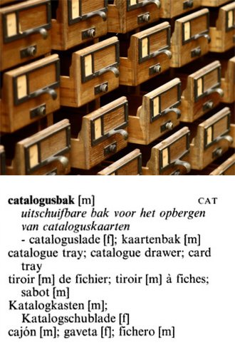 Heimwee naar de kaartcatalogus