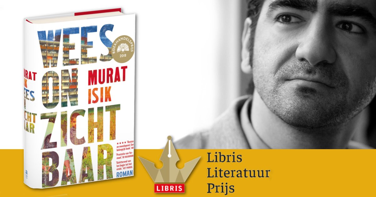 Murat Isik wint Libris Literatuur Prijs 2018