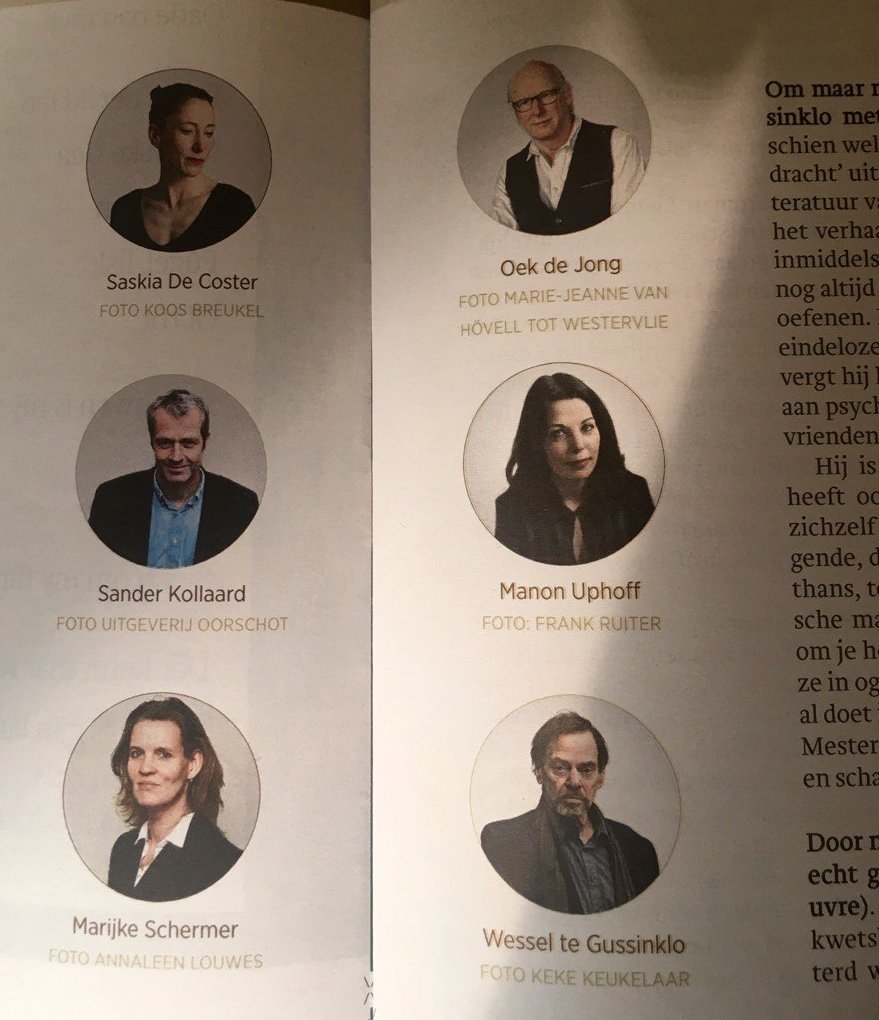 Vooruitkijkend naar de winnaar van de Libris Literatuurprijs 2020