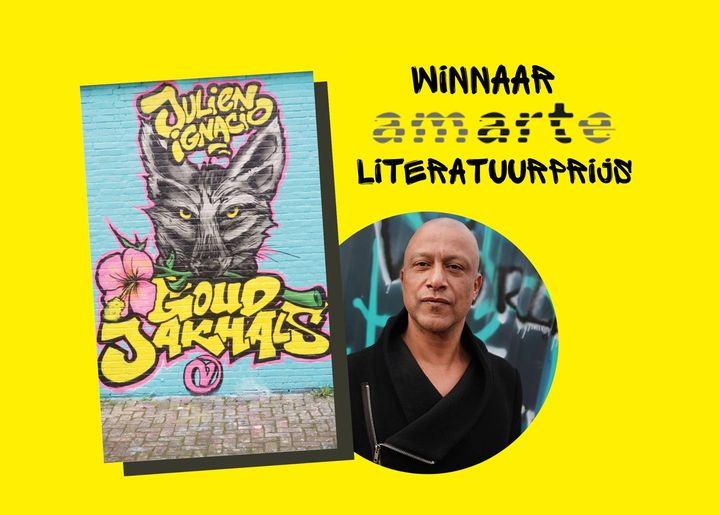 Amarte Literatuurprijs voor Goudjakhals van Julien Ignacio